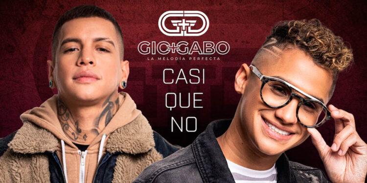 Gio y Gabo "La Melodía Perfecta" estrenan el sencillo "Casi que no"