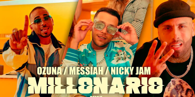 Nicky Jam y Ozuna se unen a Messiah para el remix de "Millonario"