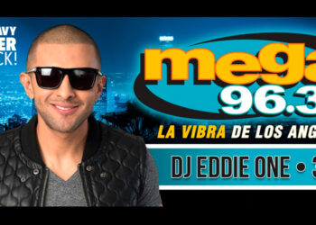 Eddie One regresa a casa Mega 96.3FM “LA VIBRA DE LOS ÁNGELES”