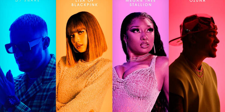 DJ Snake reúne a Ozuna, a Megan Thee Stallion y a LISA de BLACKPINK en el nuevo hit global: "SG"