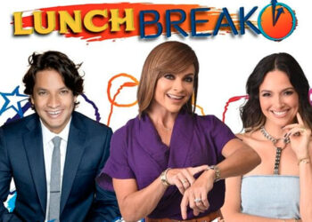 Denise Quiñones, Layza Torres y Xavier Torres toman su “LUNCH BREAK” en La Mega 106.9FM y en MegaTV