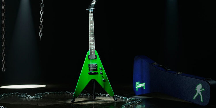 Dave Mustaine Flying V EXP “Rust In Peace,”disponible en todo el mundo a través de Gibson.com
