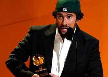 Bad Bunny gana en la categoría de Mejor álbum de música urbana en los Premios Grammy 2023