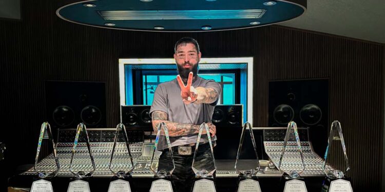 Post Malone presenta la compilación The Diamond Collection