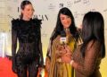 Marie Gonçalves irradia elegancia en la gala de los "Premios Latinoamericanos de la Moda"
